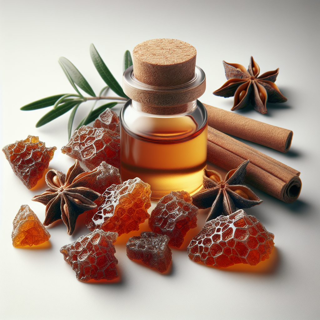 spiced tree resin